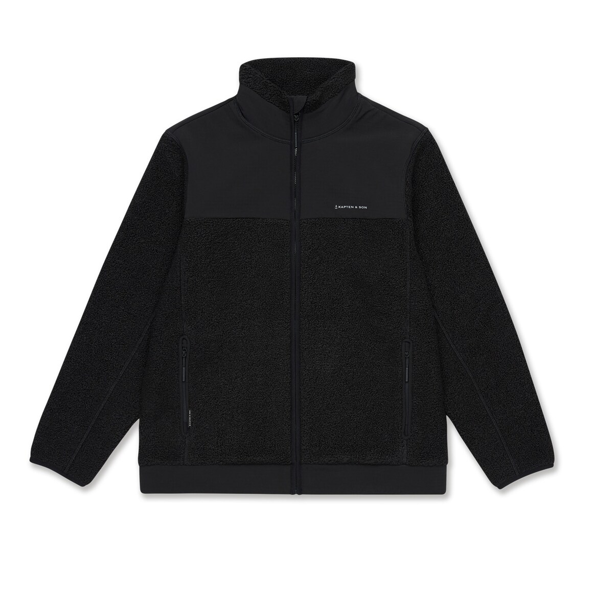 Kpten & Son Everyday Fleece Jacket Midnight Black